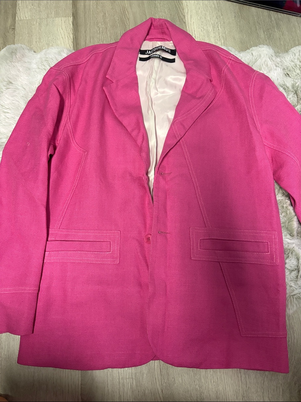 Jacquemus Pink "L'Année 97" Collection Blazer